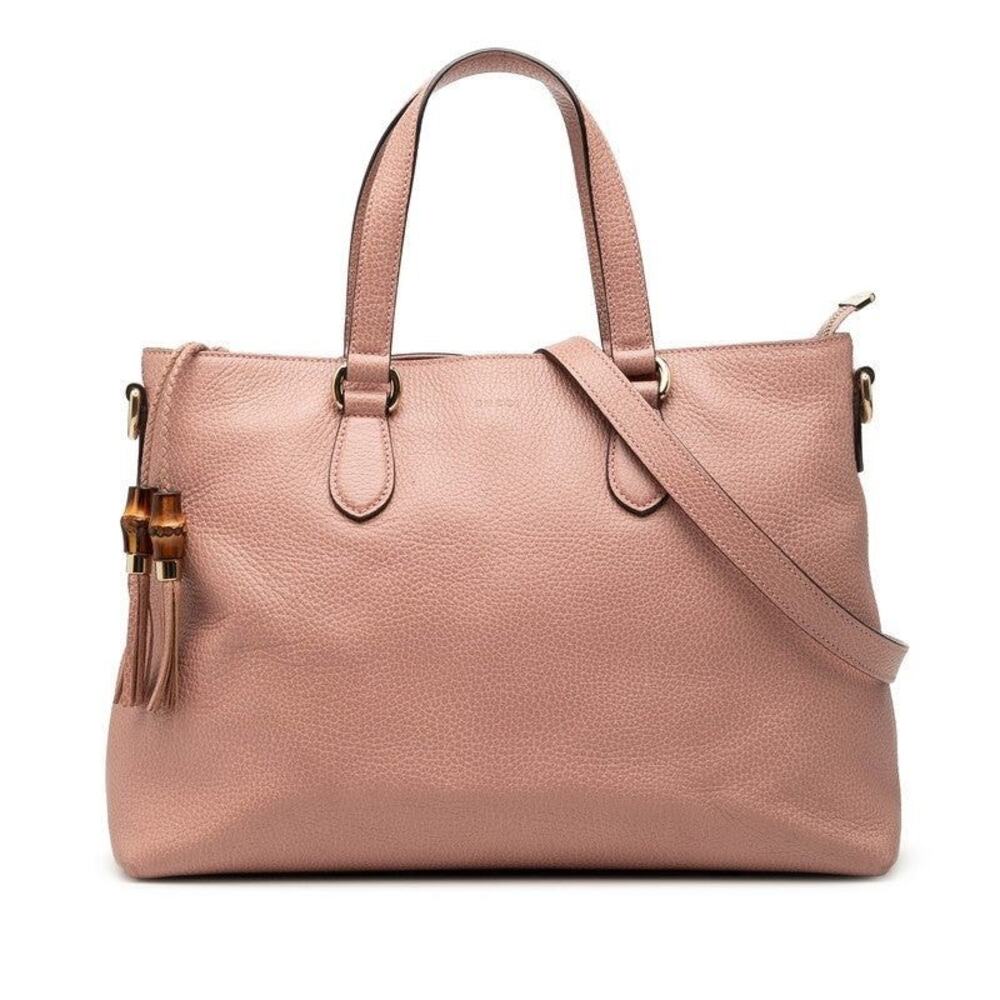 Gucci Leather Handbag Pink